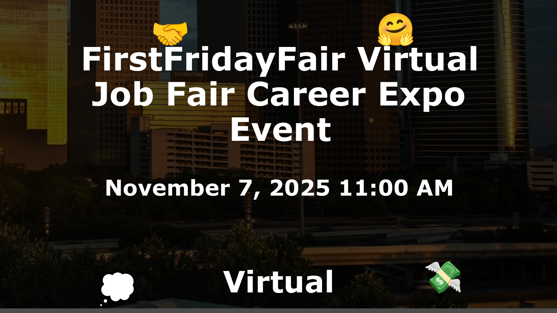 FirstFridayFair Virtual Job Fair Career Expo Event event image